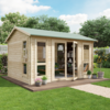 14 x 10 Pressure Treated Log
Cabin - BillyOh Darcy Log
Cabin Summerhouse - 14x10
Modern Double Door 19mm
Reverse Apex Cabin