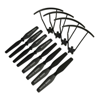 Eachine EG16 GPS RC Drone Quadcopter Spare Parts Pack 8Pcs Propeller Blade & 4Pcs Props Guard Protection Cover