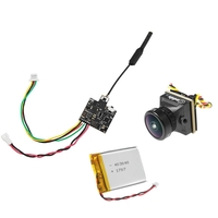 Eachine VTX03S + Caddx Turbo EOS2All in One 0/25/50/100/200mw 40CH 5.8G FPV Transmitter 4:3 1200TVL 2.1mm Mini FPV Cam