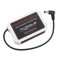 Eachine&FuriousFpv Smart Power Case 18650 Battery Box DC 5.5*2.5mm Plug with LED Display for Eachine Fatshark Skyzone FP