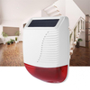 Earvkong 433MHz Wireless Sound Alarm Outdoor Waterproof Solar Power Light Sound Siren For GSM Alarm System Fire Alarm
