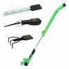 EAST ET1007 10.8-Volt Lithium-Ion Cordless Multi-Function Garden Tool Set Grass Trimmer Mini Cultivator 4 in 1 Shrub She