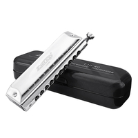 Easttop T10-40 10 Holes 40 Tones Advanced Chromatic Harmonica
