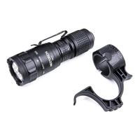 NEXTORCH TA21 1300LM EDC Tactical Flashlight Come With Battery & Tactical Ring Red and White Light High Power Mini LED T