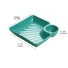 Condiment Dish & French Fries Tray with Food Separation
