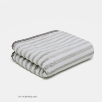 Coral Fleece Towel Super Absorbent Quick-drying Towel Skin-friendly Soft Bath Towel Bathroom Accessories