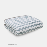 Coral Fleece Towel Super Absorbent Quick-drying Towel Skin-friendly Soft Bath Towel Bathroom Accessories