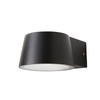 Silas Outdoor LED Wall Light,  Black