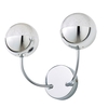 Sile Twin LED Bathroom Wall Light,  Chrome