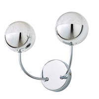 Sile Twin LED Bathroom Wall Light,  Chrome