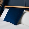 Small Velour Cushion,  Navy