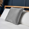 Small Velour Cushion,  Silver