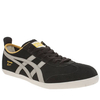 Onitsuka Tiger Black & Grey Mexico 66 Vulc Trainers