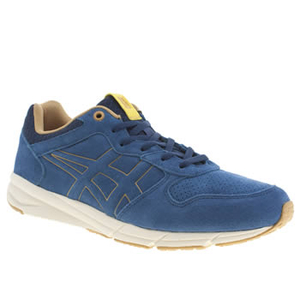Onitsuka Tiger Blue Shaw Runner Trainers