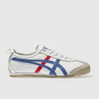 Onitsuka Tiger White & Blue Mexico 66 Trainers