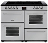 BELLING Farmhouse 110E Electric Ceramic Range Cooker - Silver