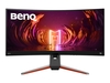 BenQ Mobiuz EX3410R - LED monitor - curved - 34" - HDR