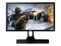 BenQ XL2720T - 3D LED monitor - 27" - 1920 x 1080 FullHD - TN - 300 cd/m2 - 1000:1 - 12000000:1 (dynamic) - 1 ms - HDMI,  DVI-I,  VGA,  DisplayPort - black,  red