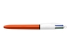 BIC 4 Colours - 4 colour ballpoint pen - black,  red,  blue,  green (pack of 12)