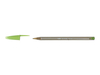 BIC Cristal fun - ballpoint pen - lime green (pack of 20)