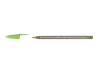 BIC Cristal fun - ballpoint pen - lime green (pack of 20)