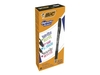 BIC Gel-ocity illusion - rollerball pen - black (pack of 12)