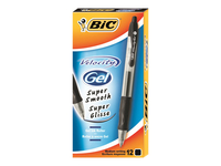 BIC VELOCITY - rollerball pen - black (pack of 12)