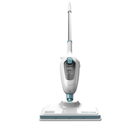 BLACK + DECKER FSMH13E10-GB 10-in-1 Steam Mop - White & Blue