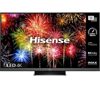 HISENSE 65U8HQTUK 65 4K Ultra HD HDR Mini-LED ULED TV with Amazon Alexa & Google Assistant