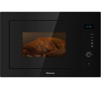 HISENSE HB25MOBX7GUK Built-in Solo Microwave with Grill - Black