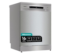 HISENSE HS673C60XUK Full-size WiFi-enabled Dishwasher - Stainless Steel