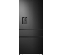 HISENSE PureFlat RF540N4WF1 Fridge Freezer - Black Steel