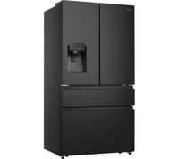 HISENSE PureFlat RF728N4SBFE Smart Fridge Freezer - Black Stainless Steel
