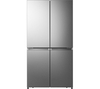 HISENSE PureFlat RQ758N4SASE Smart Fridge Freezer - Stainless Steel