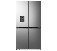 HISENSE PureFlat RQ758N4SWI1 Fridge Freezer - Stainless Steel