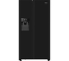 HISENSE PureFlat RS694N4TBF American-Style Fridge Freezer - Black