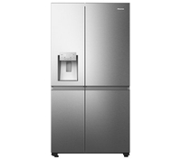 HISENSE PureFlat RS818N4TIC American-Style Smart Fridge Freezer - Grey Stainless Steel