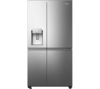 HISENSE PureFlat RS818N4TIE American-Style Smart Fridge Freezer - Grey Stainless Steel