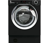 HOOVER H-Wash 300 HBWS48D1ACBE Integrated 8kg 1400 Spin Washing Machine - Black