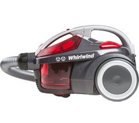 HOOVER Whirlwind SE71_WR01 Cylinder Bagless Vacuum Cleaner - Grey & Red