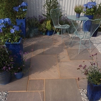 Bradstone Blended Natural Sandstone - Paver - Burnt Umber - 600x900