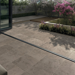 Bradstone,  Manzano Porcelain Paving Taupe Mosaic 600 x 600 x 20 - 2 Units