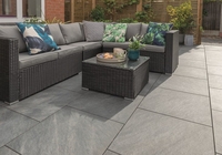 Bradstone Mode Profiled - Paver - Graphite - 600x600