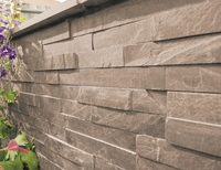 Bradstone Natural Sandstone - Walling Slip - End - Fossil Buff - 400/250x150