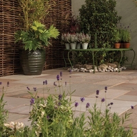 Bradstone Natural Sandstone Paving Autumn Green Patio Pack - 15.30 m2 Per Pack