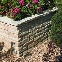 Bradstone Natural Sandstone Walling Fossil Buff Mixed Pack - 285 Blocks Per Pack