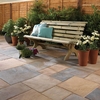 Bradstone Old Riven Concrete Paving Autumn Bronze 450 x 450 - 58 Per Pack