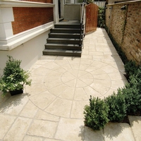 Bradstone Old Town Paving Weathered Limestone 2 Ring Squaring Off Kit - Pack