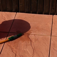 Bradstone,  Peak Paving Riven Red 450 x 450 - 40 Per Pack