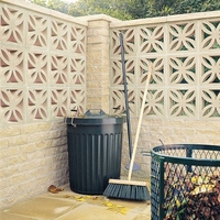 Bradstone Pyramid Pier Cap - Coping - Off-White - 380x380